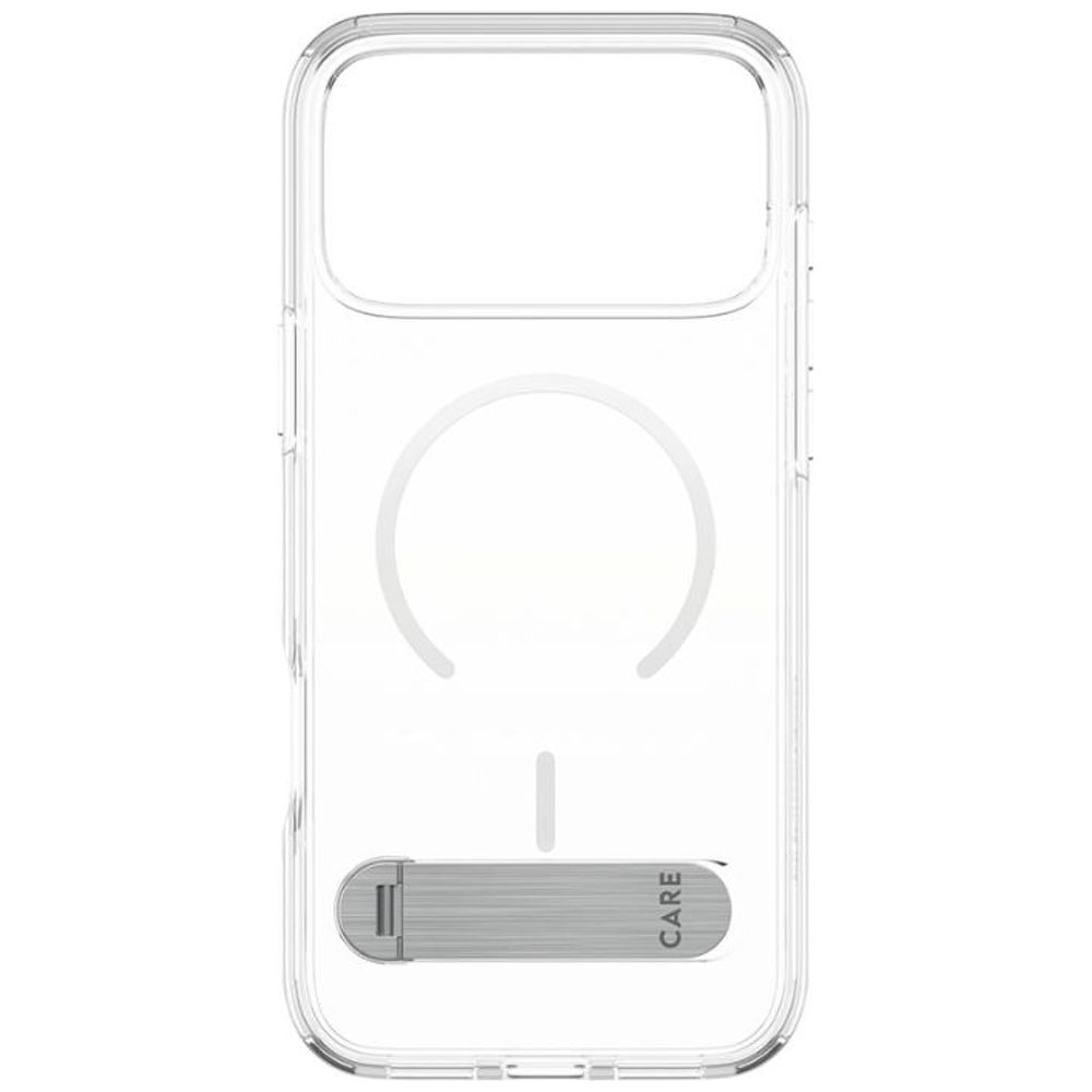 PanzerGlass PanzerGlass CARE Kickstand Case for iPhone 17 Pro Max - Transparent