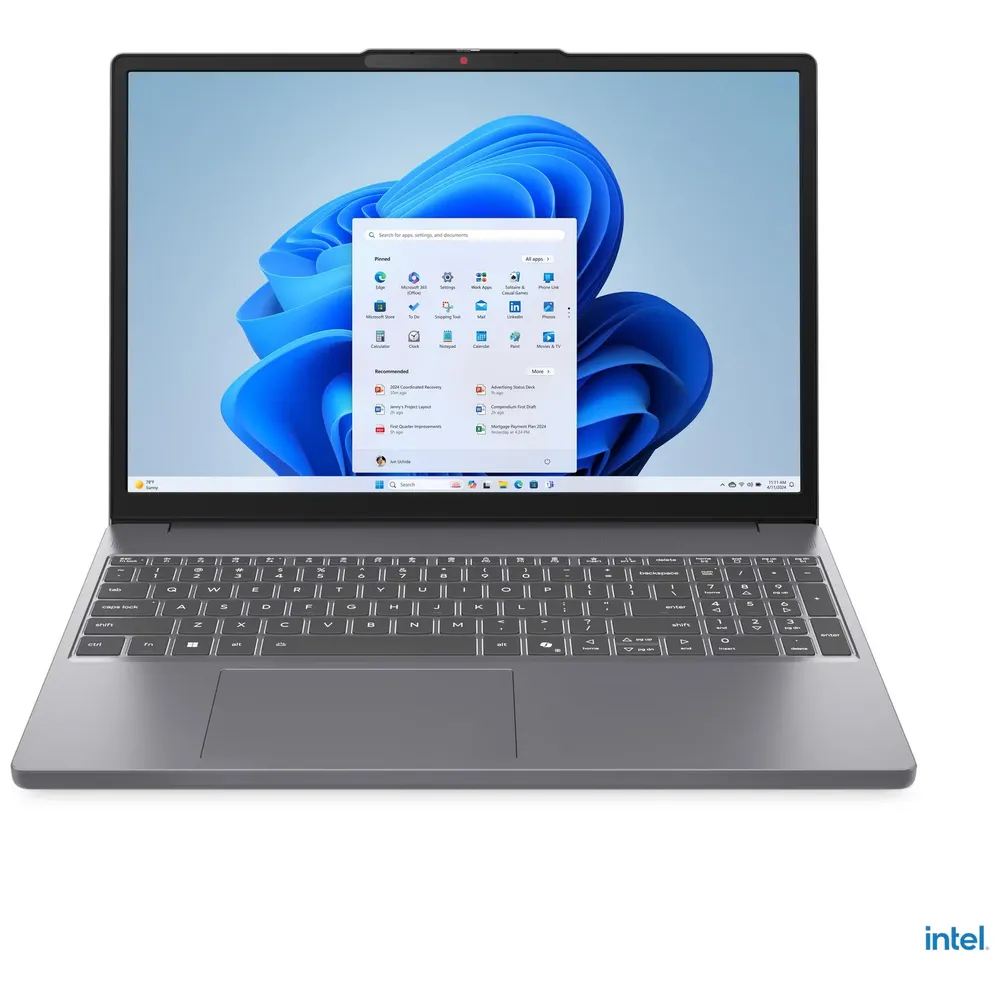 Lenovo Lenovo IdeaPad Slim 3 15IRH10 - 15.3 Inch - Intel Core i5 - 13th Gen - 8GB RAM / 512GB SSD - Intel UHD Graphics - Windows 11 Pro 15.3 Inch, 8GB RAM, 512GB SSD