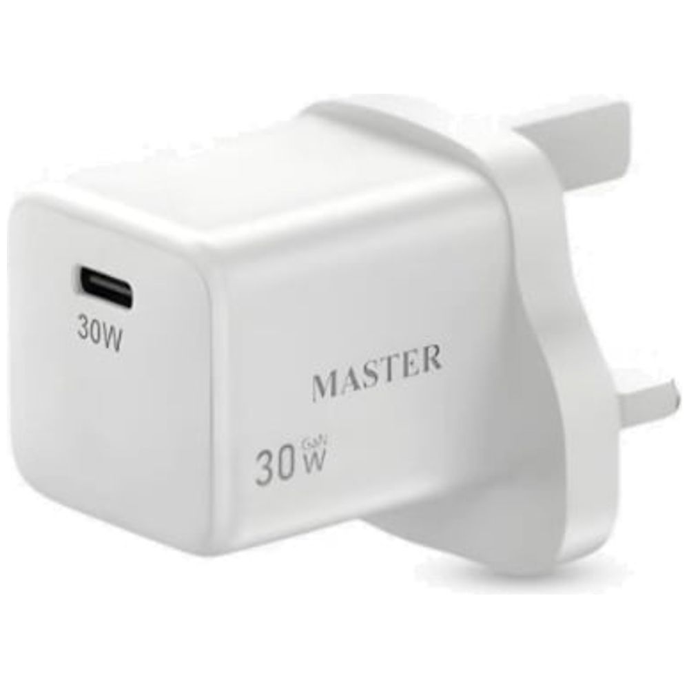 Master Master MSCH30W1PTC WH - Wall Charger - USB-C - 30W - White 30W