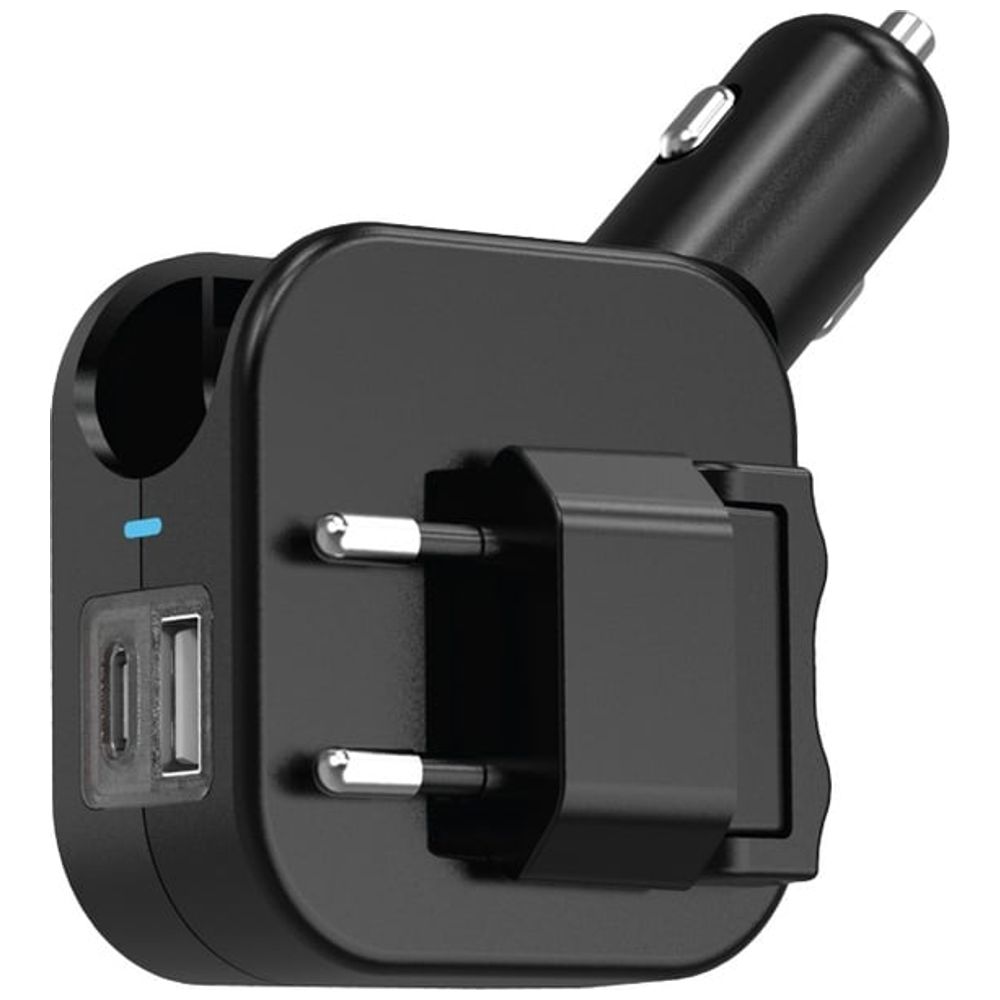 GREEN LION Green Lion Duo Power Car & Wall Charger 20W - Black 20W