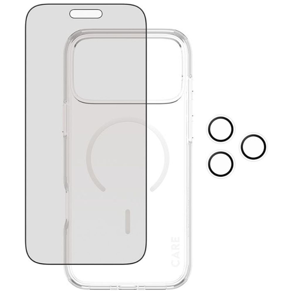PanzerGlass PanzerGlass 3 in 1 Flagship Privacy Bundle iPhone 17 Pro Max - Transparent – 40,250 IQD Iraq