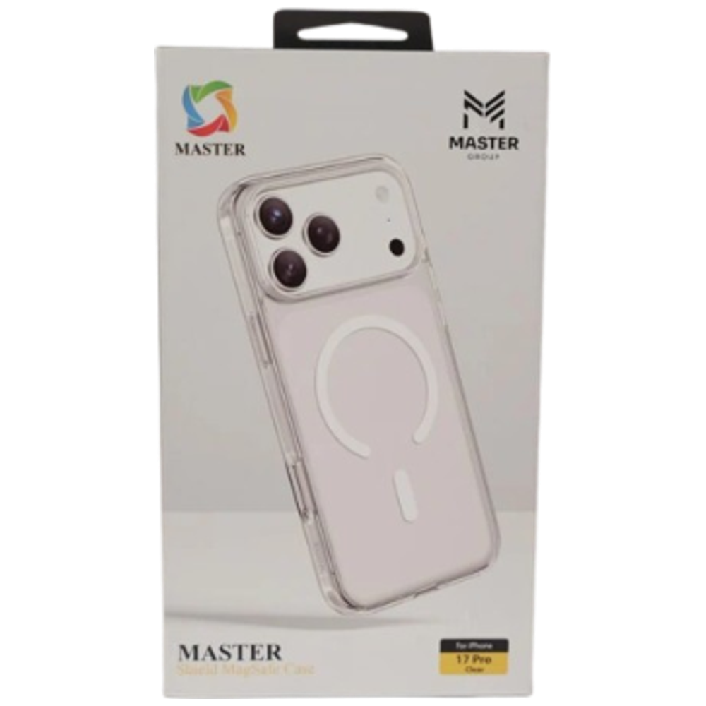 Master Master Shield MagSafe Case for iPhone 17 Pro - Transparent