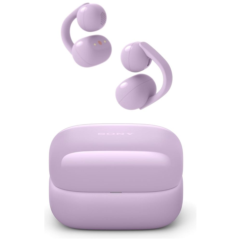 Sony Sony LinkBuds Clip - In Ear Headphones - 37 Hours Battery - IPX4 Water Resistant - Bluetooth 5.3 - Purple 37h battery – 416,750 IQD Iraq