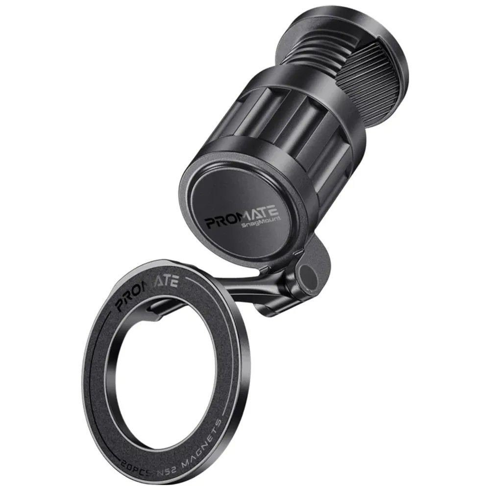 Promate Promate SnagMount - Multi Purpose Magnetic Phone Mount - 360° Rotation - Strong Hold - Black – 27,000 IQD Iraq