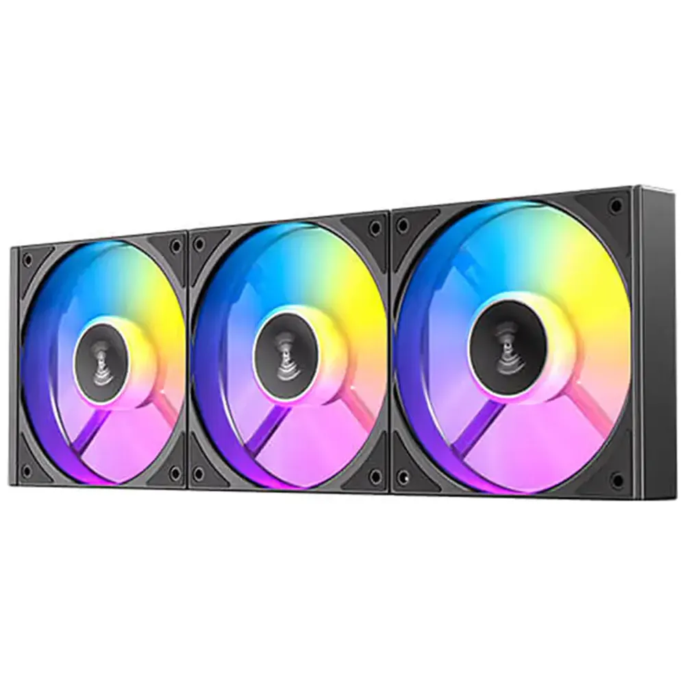 Antec C120R - 3 Pack Computer Case Fans - ARGB - Up to 1800RPM - Black 1800RPM