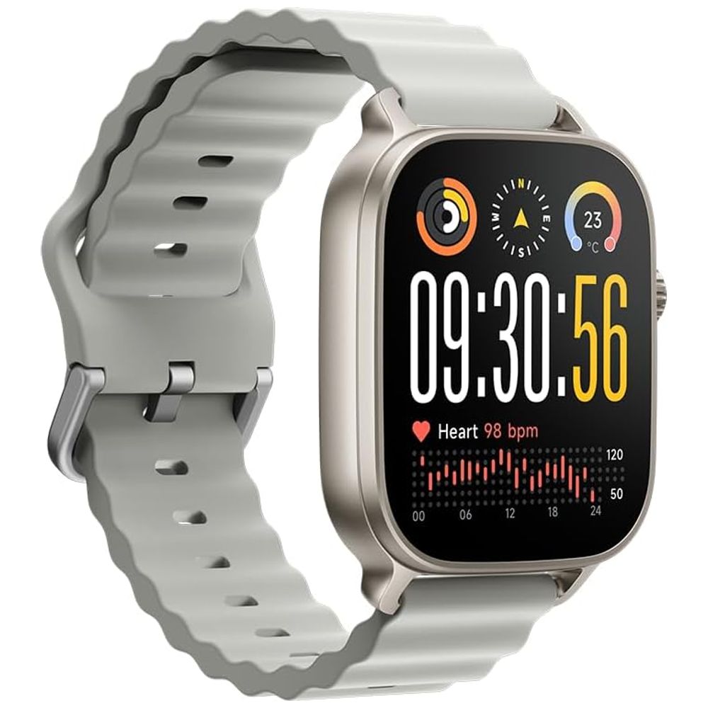realme Watch 5 - 1.97-inch Display - 4GB - Silver 1.97-inch, 4GB