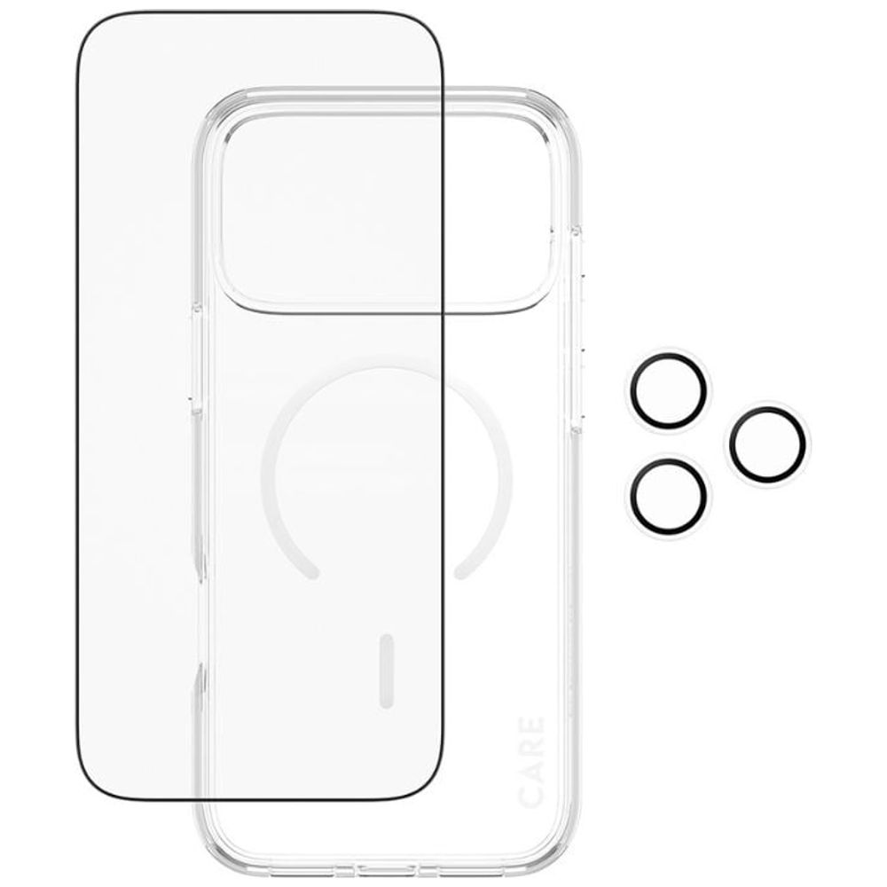 PanzerGlass PanzerGlass 3-in-1 Flagship Explorer Bundle for iPhone 17 Pro Max - Transparent – 37,000 IQD Iraq