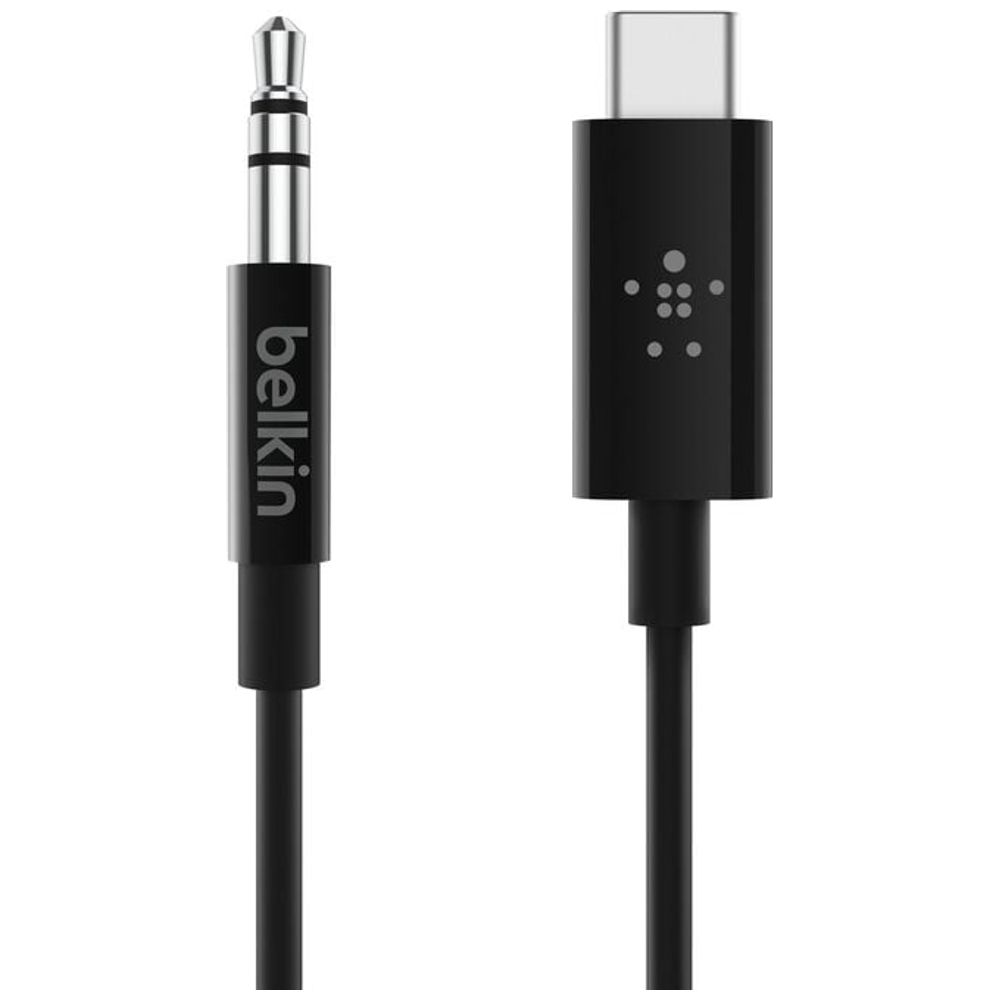 Belkin Belkin F7U079bt03 B - Cable USB-C To AUX - 0.9 m -  Black 0.9m