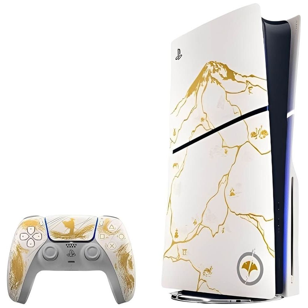 Sony Sony - PlayStation 5 - 1TB Slim - American - Limited Edition - White 1TB