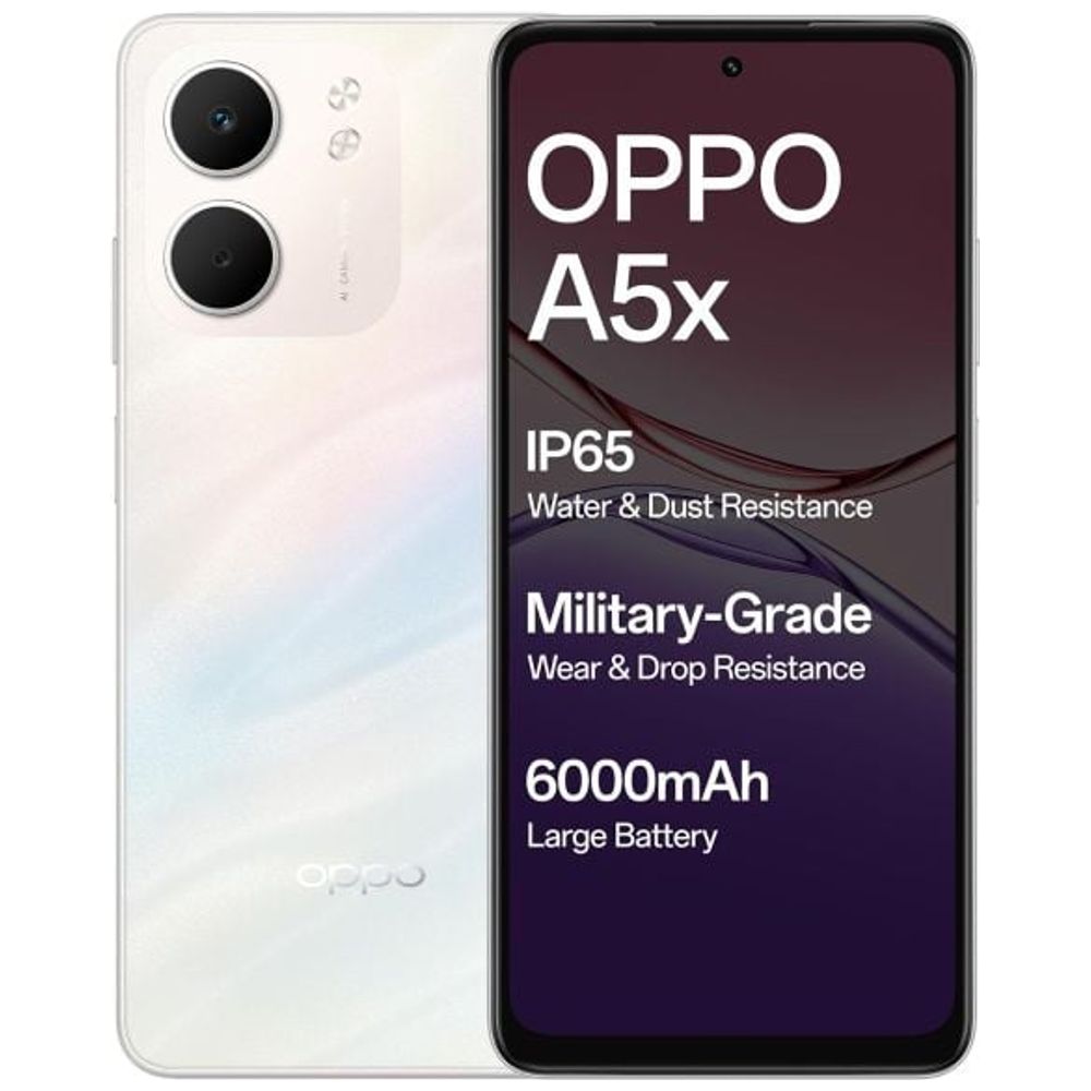 Oppo Oppo A5x - Dual SIM - 90Hz IPS LCD - Snapdragon 6s 4G Gen1 - 6000mAh 90Hz IPS LCD, Snapdragon 6s 4G Gen1, 6000mAh