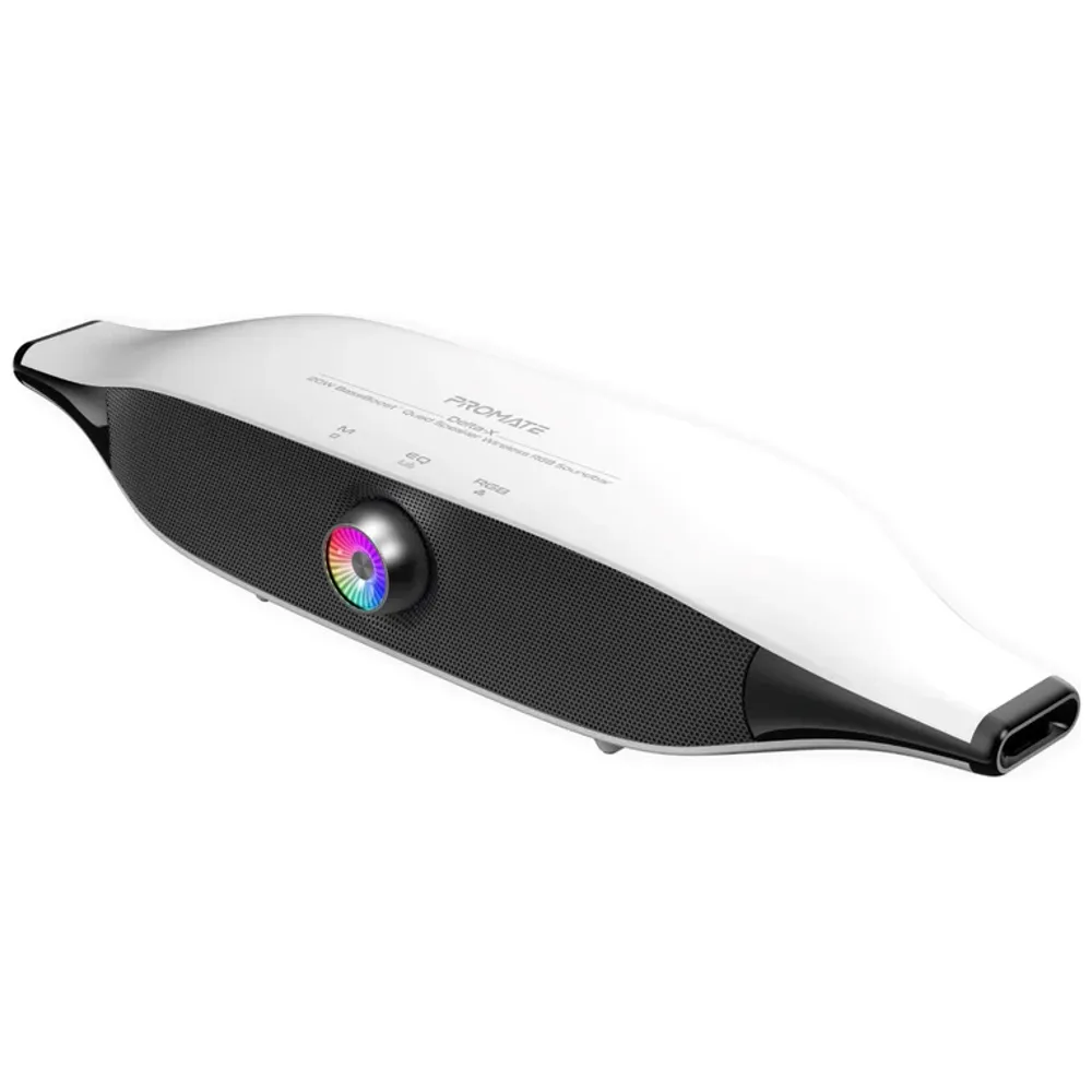 Promate Promate Delta X - Bluetooth Speaker - Bluetooth 5.4 - 6400mAh - White 6400mAh