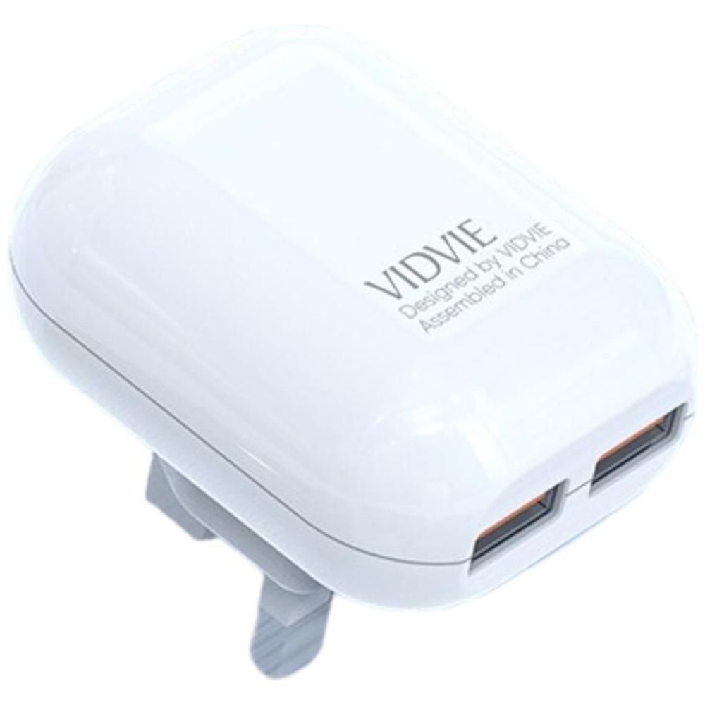 VIDVIE VIDVIE PLB118 - Charger - 2 in 1 - 12W - White 12W