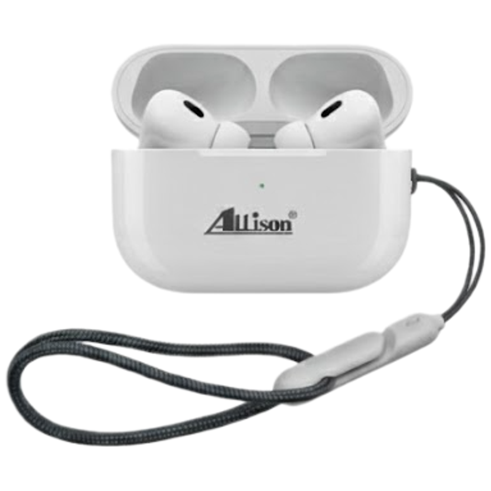 Allison Allison Wireless TWS In-Ear Headphones - Immersive Stereo Sound - Advanced Bluetooth Technology - White – 24,250 IQD Iraq
