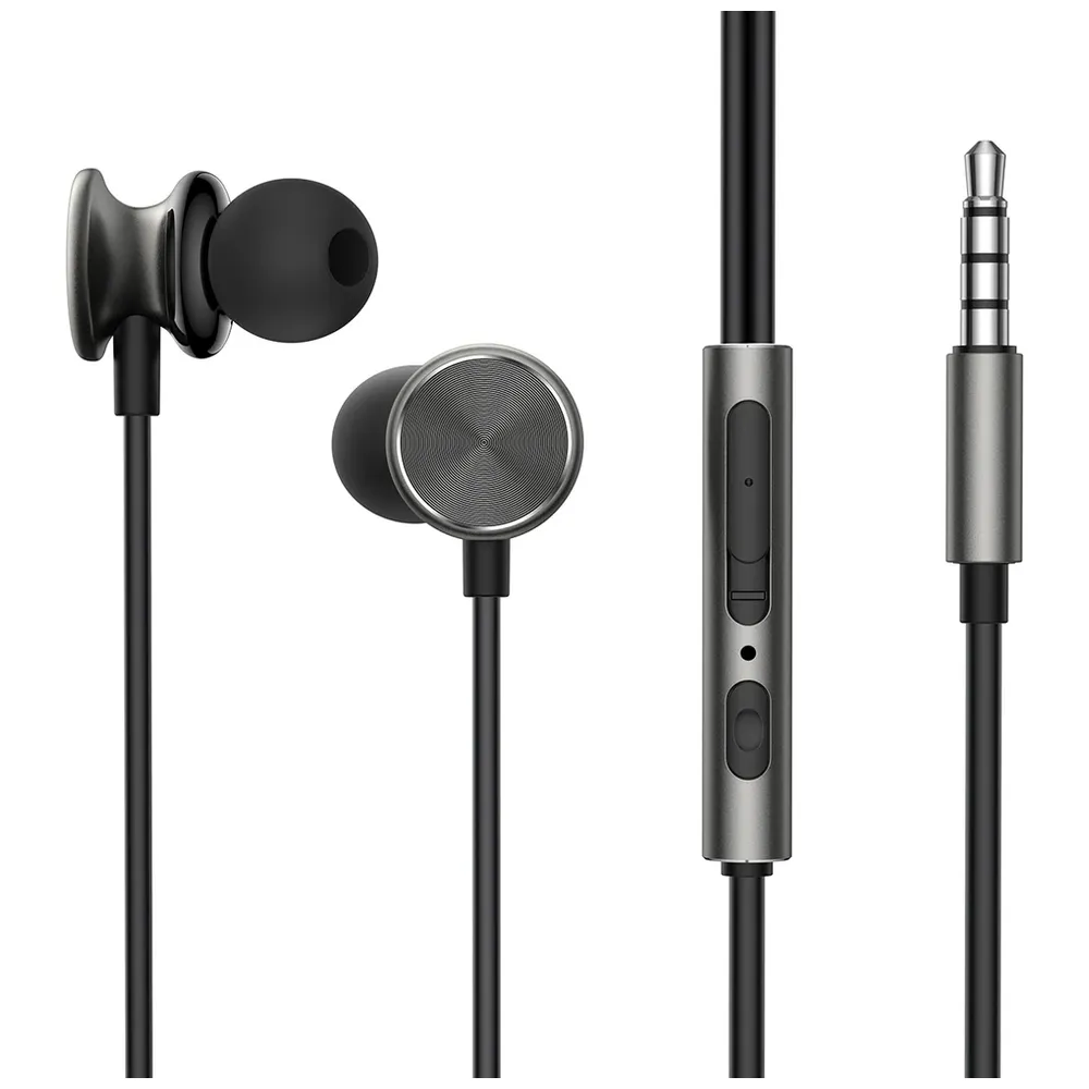 JOYROOM JR-EW03 Wired In-Ear Earphones - AUX - Black – 19,000 IQD Iraq