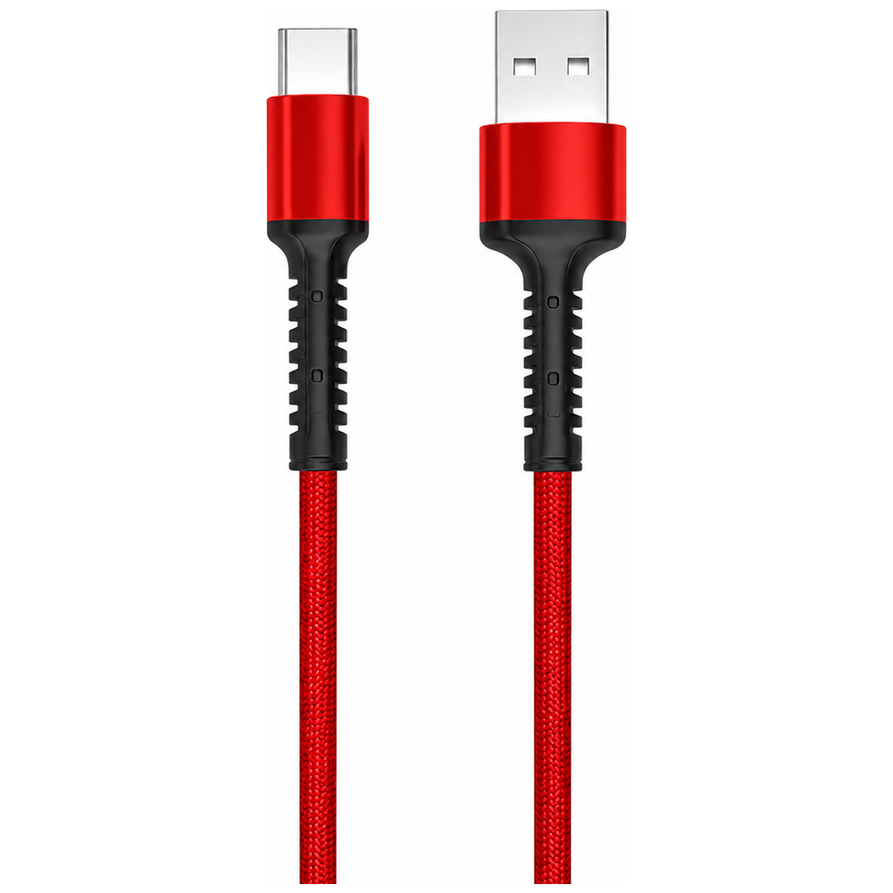 LDNIO LS64 - USB to USB-C Cable - 2m - Red 2m – 19,000 IQD Iraq