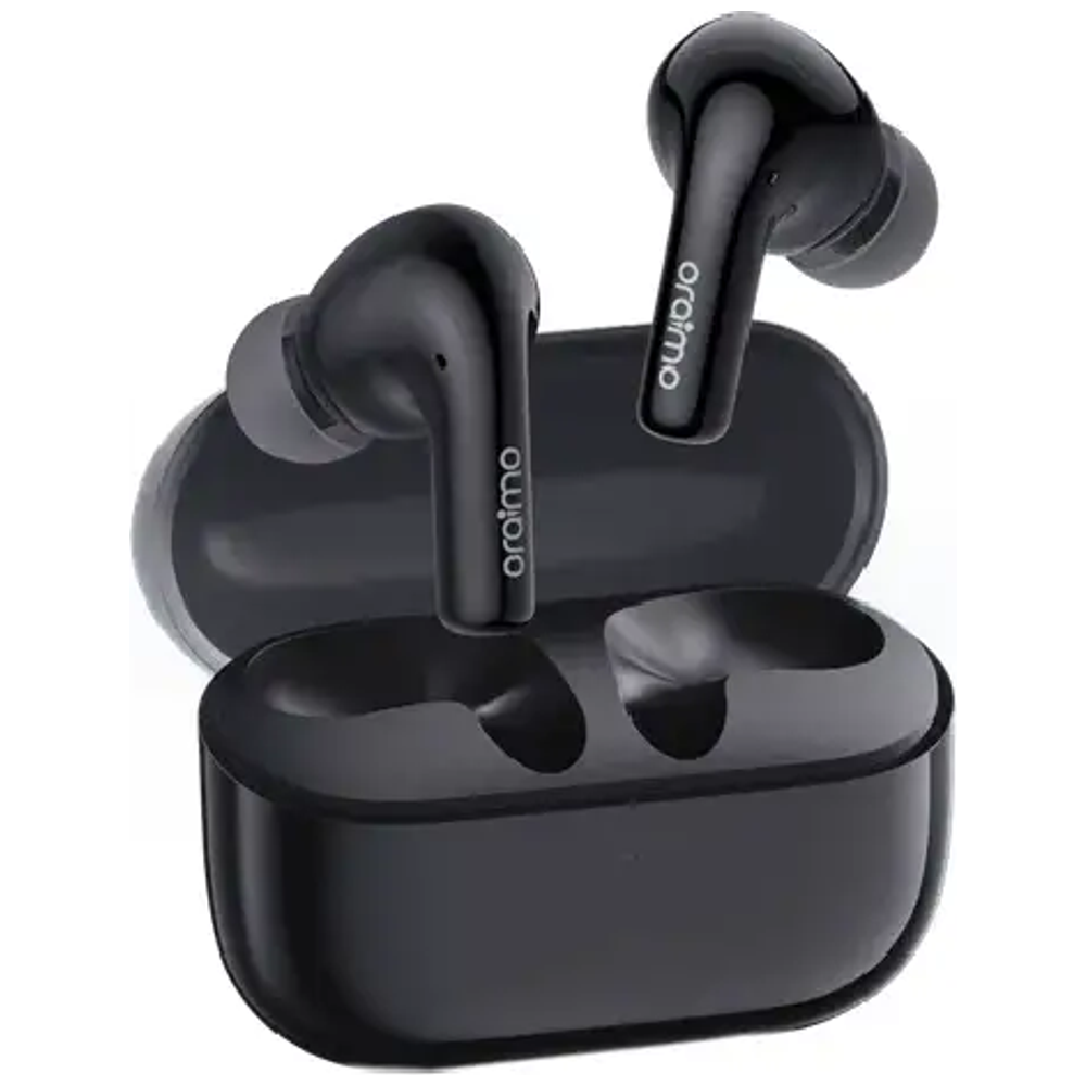 Oraimo SpaceBuds Z - Equipped with 4 microphones & Noise Cancellation - IPX5 water resistance Suitable for workouts, sweat, and splashes - Black IPX5 – 49,000 IQD Iraq