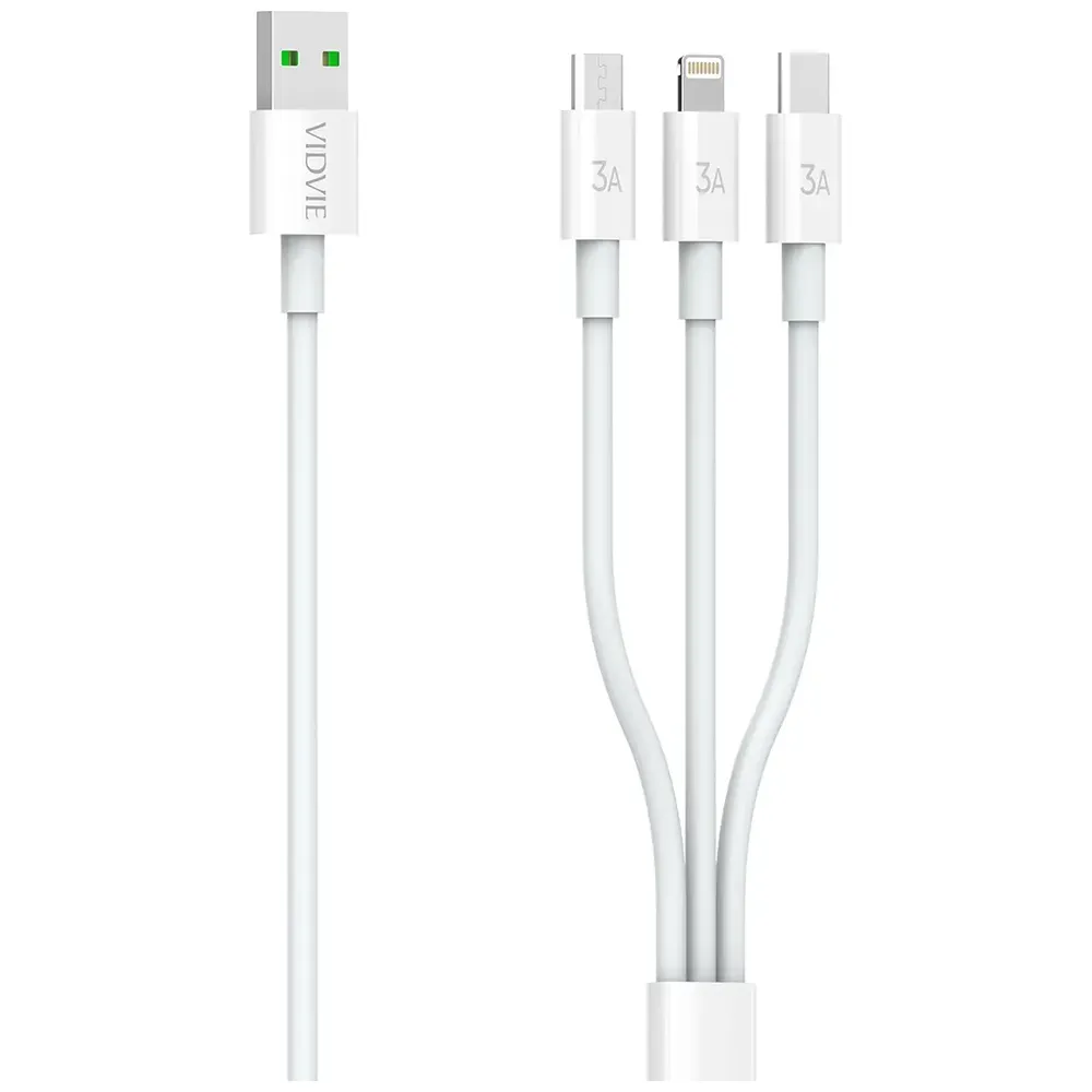 VIDVIE VIDVIE CB4023 - Cable For 3 In 1 - 1.5m - 5V - White 1.5m, 5V