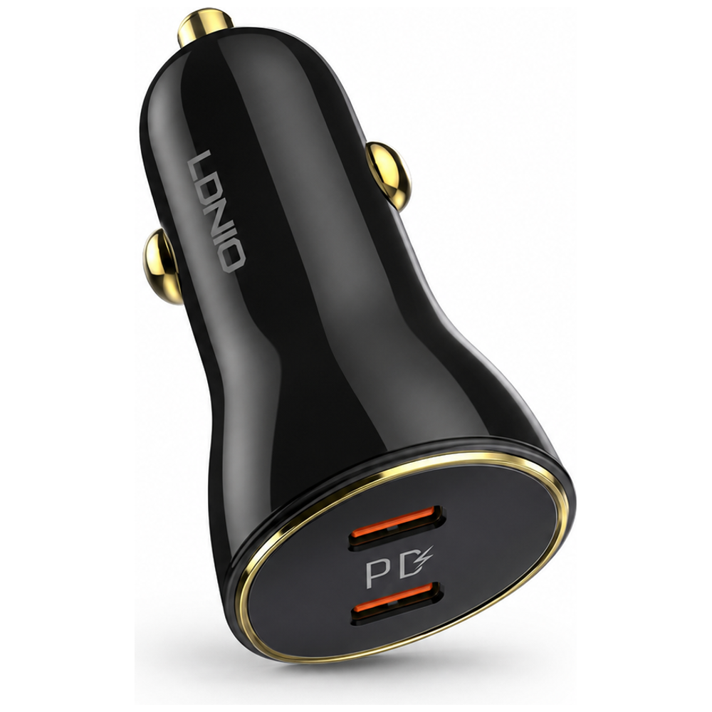 LDNIO LDNIO C104 - Car Charger - 60W - Black 60W – 24,000 IQD Iraq