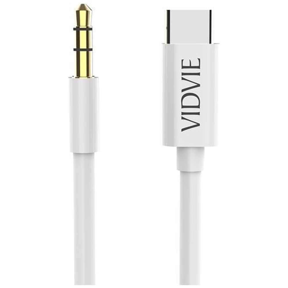 VIDVIE VIDVIE AL1109 - Cable USB-C To AUX - 1 m - White 1m