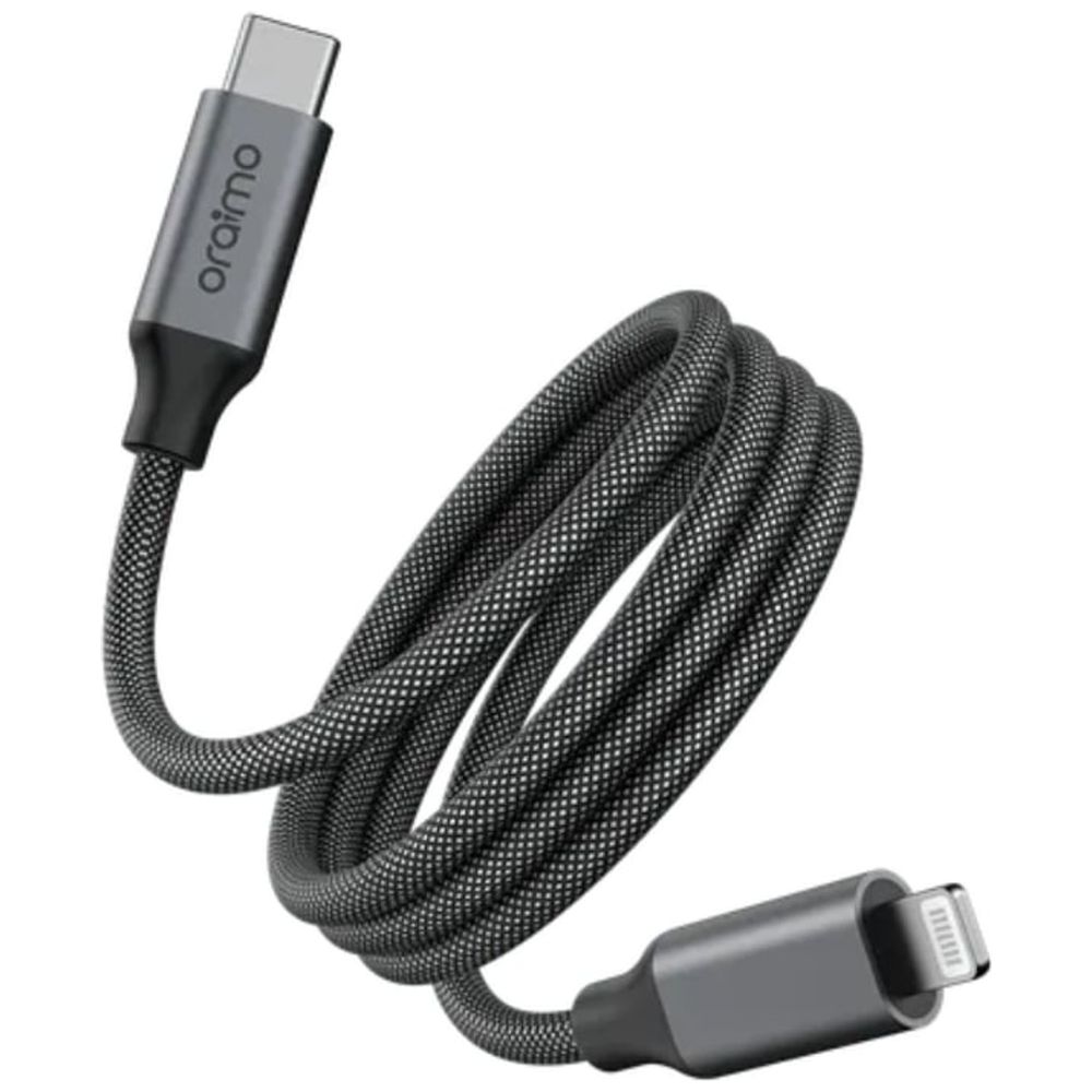 Oraimo OCD 710CL - Cable USB-C To Lightning - 1 m - 20W - Black 1m, 20W – 19,000 IQD Iraq