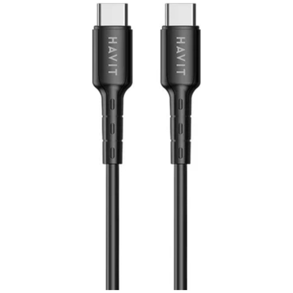 Havit Havit CB6325 - Cable USB-C To USB-C - 1.2 m - 100W - Black 1.2m 100W – 22,000 IQD Iraq