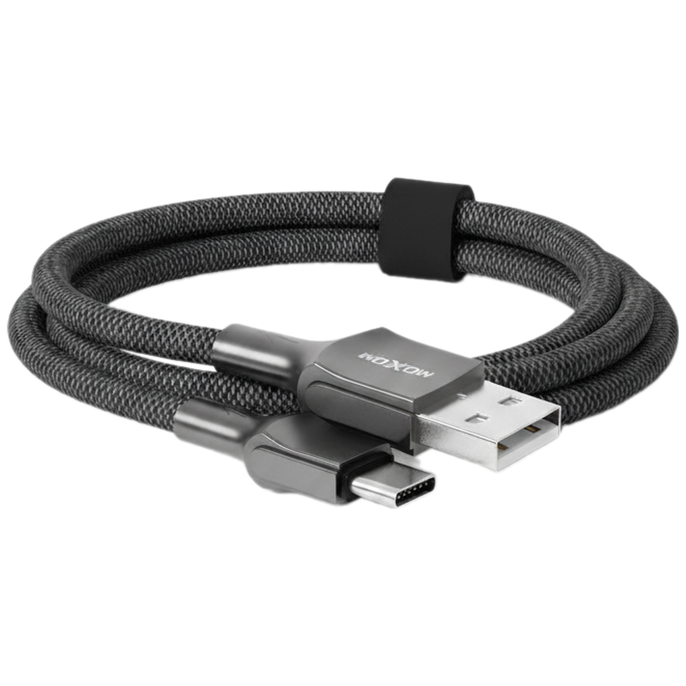 Moxom Moxom - USB To USB-C Cable - Fast 3A Charging & High-Speed Data Transfer - 1M - Black 1M – 13,000 IQD Iraq