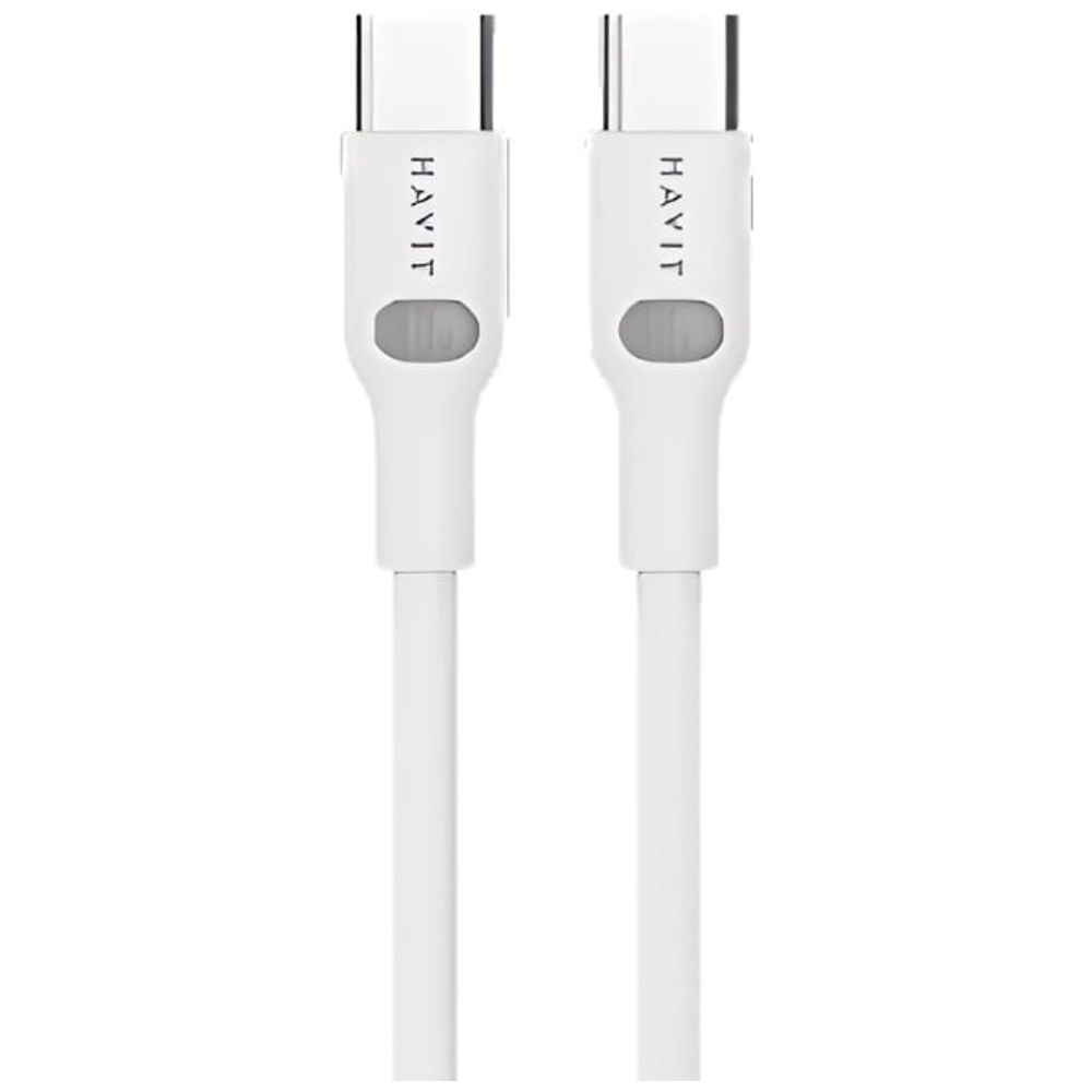 Havit Havit CB6280 - Cable USB-C To USB-C - 1 m - White 1m – 15,000 IQD Iraq
