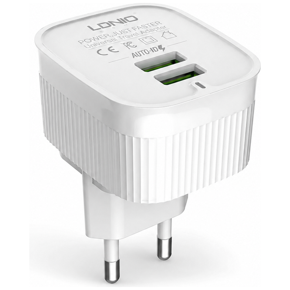 LDNIO LDNIO A201 - Wall Charger - 65W - White 65W – 20,000 IQD Iraq