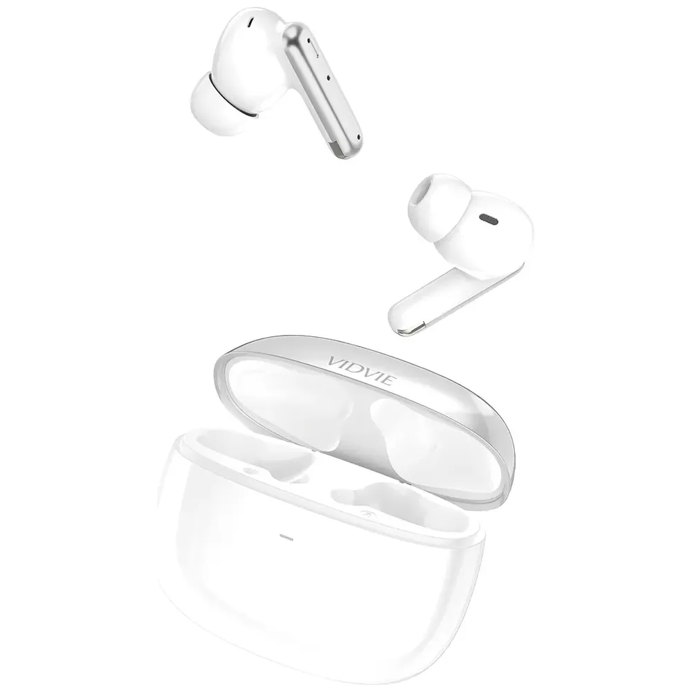 VIDVIE VIDVIE In-Ear TWS Noise Reduction – Wireless Earbuds – Playtime 5 hours – White 5 hours