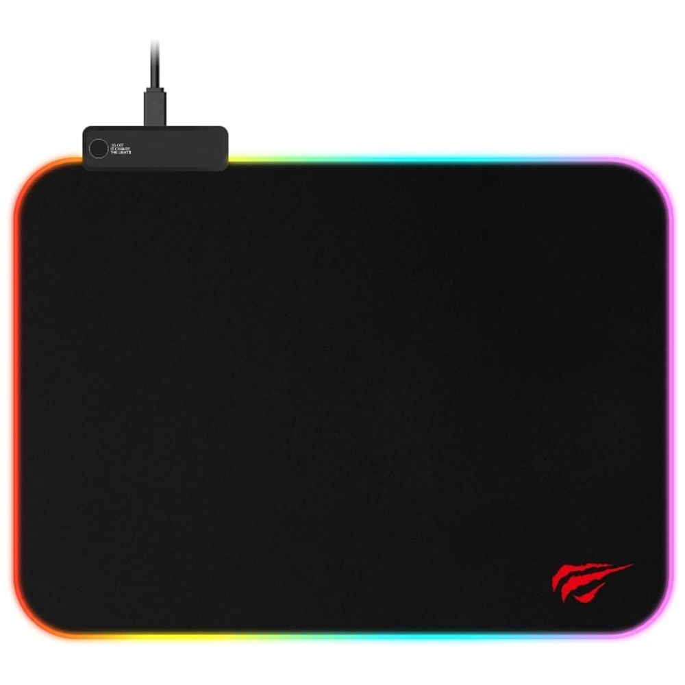 Havit MP901 Mouse Pad - High-quality smooth surface for precise control - Non-slip rubber base for stable use - Black price in Iraq 22,000 IQD