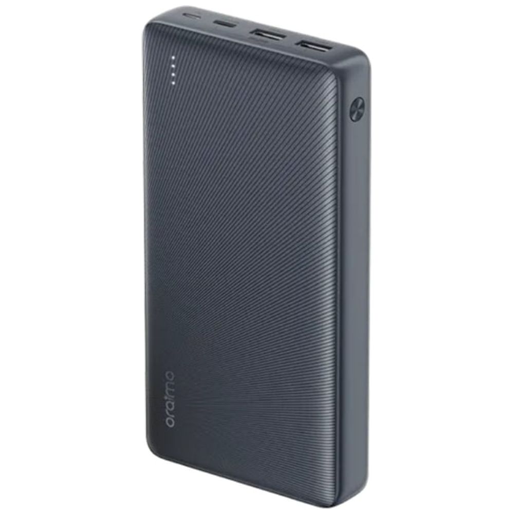 Oraimo Power Bank - 20,000mAh Capacity - 15W Fast Charging - Multiple Ports - Overcharge Protection - Portable Design - Black 20000mAh, 15W – 34,250 IQD Iraq