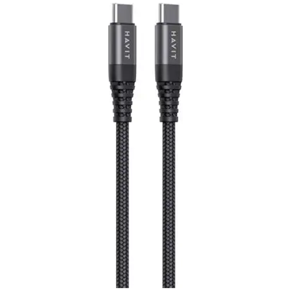Havit Havit CB6010 - Cable USB-C To USB-C - 1.2 m - 60W - Black 1.2m – 15,000 IQD Iraq