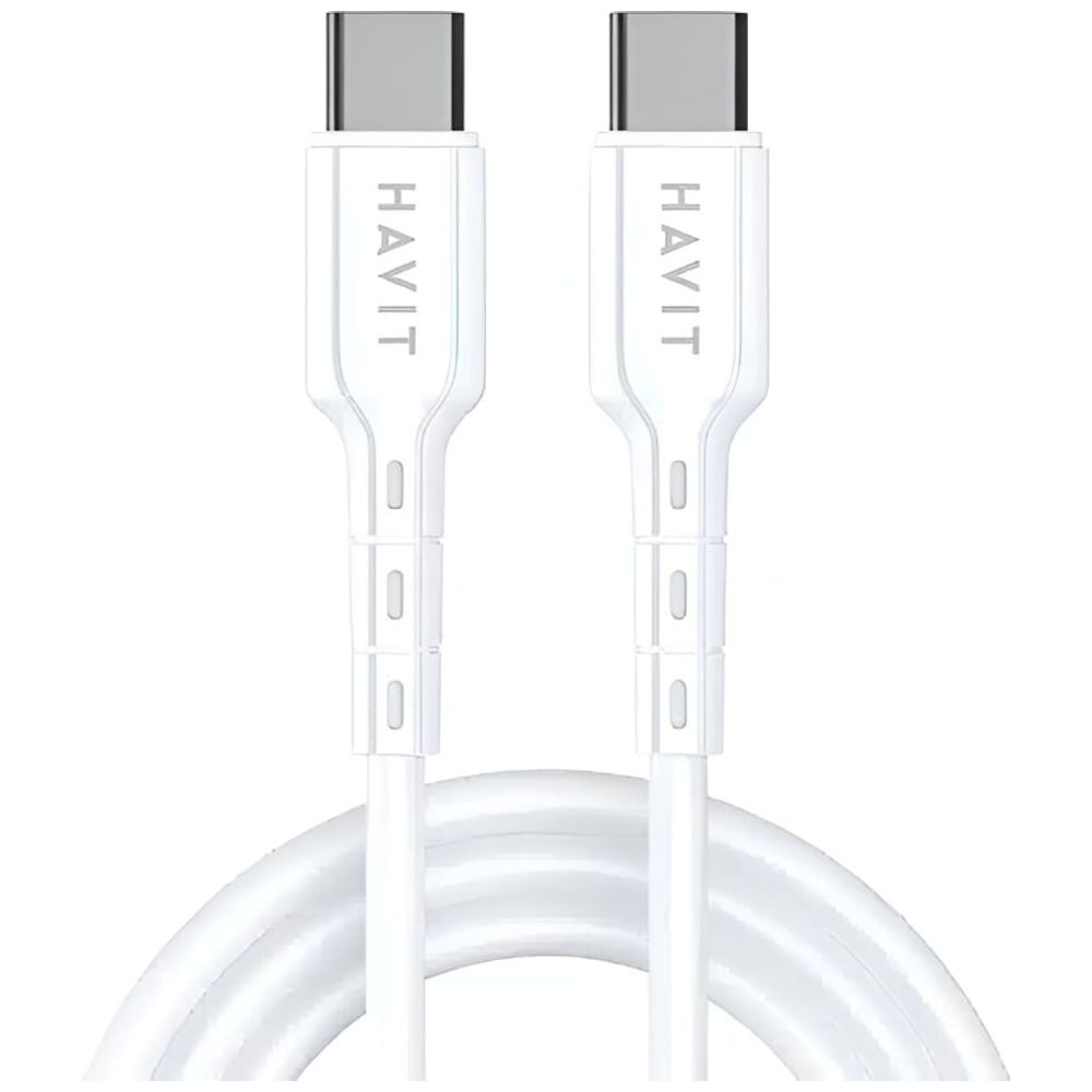Havit Havit CB6235 - Cable USB-C To USB-C - 1 m - 60W - White 1 m, 60W