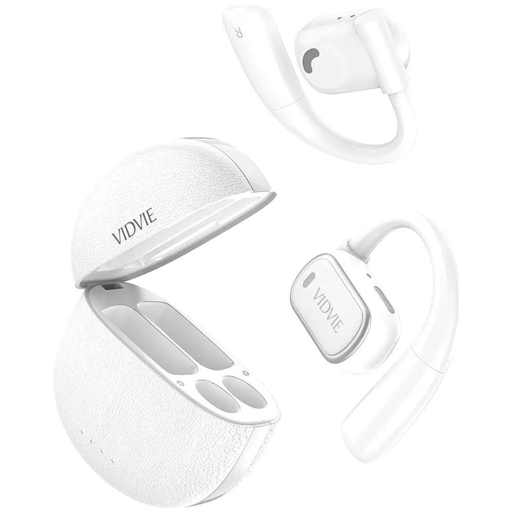 VIDVIE BT885 - Soundcore Open-Ear Clip Earbuds - Up to 20 hours -  White – 80,000 IQD Iraq
