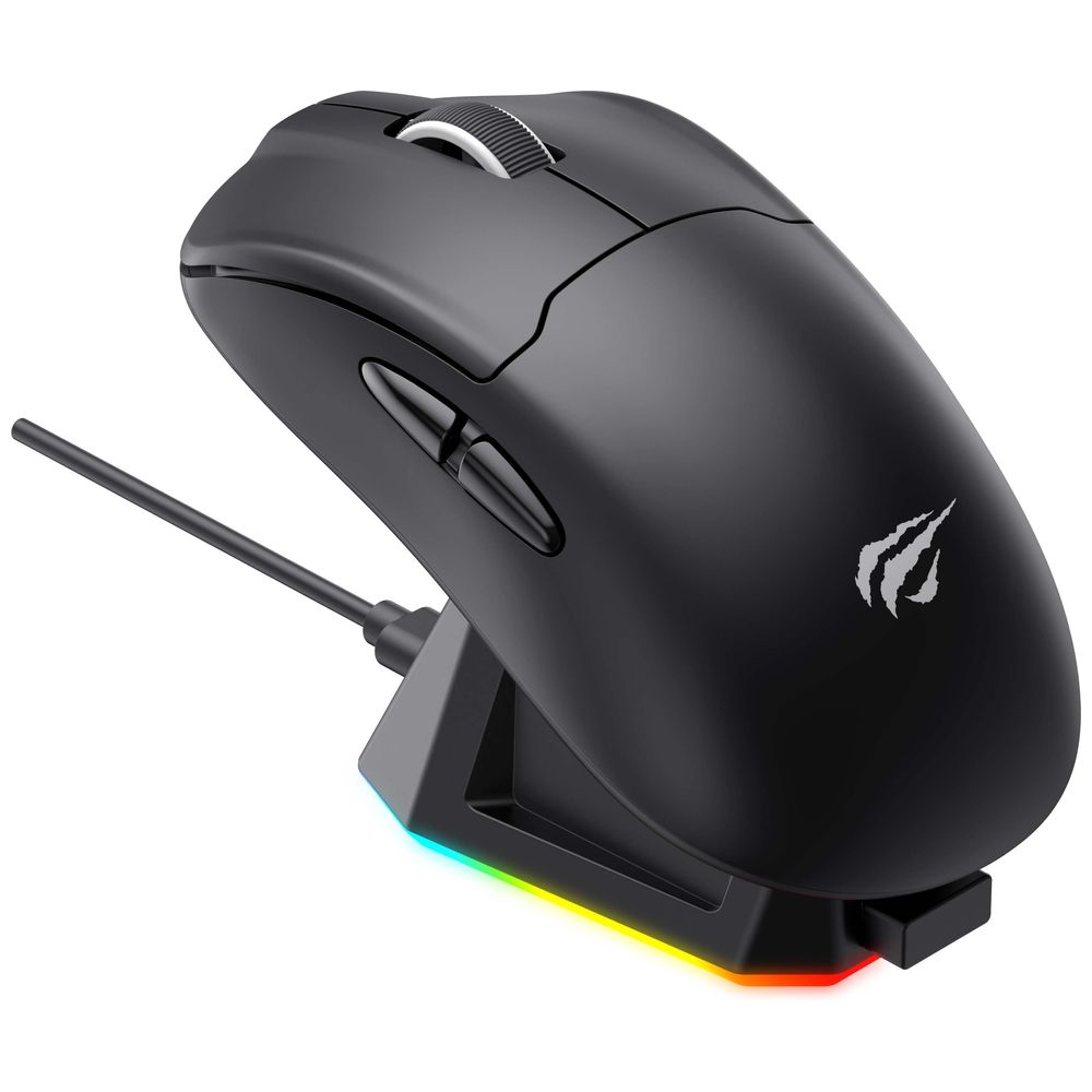 Havit Havit MS979WB Wireless Gaming Mouse - RGB Lighting - 19000 DPI Sensitivity - Black 19000 DPI – 91,500 IQD Iraq