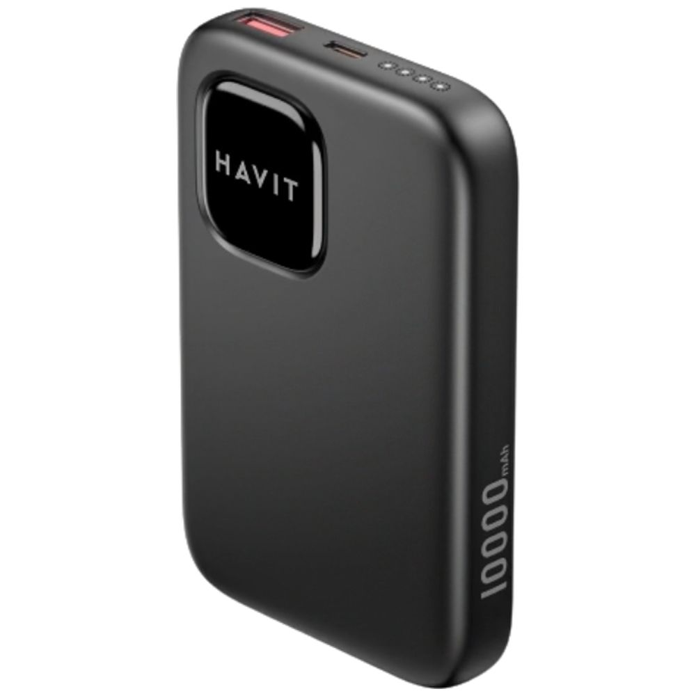Havit Havit PB31 - Power bank - 10000mAh - Fast Charging 22.5W - Black 10000mAh 22.5W – 27,000 IQD Iraq