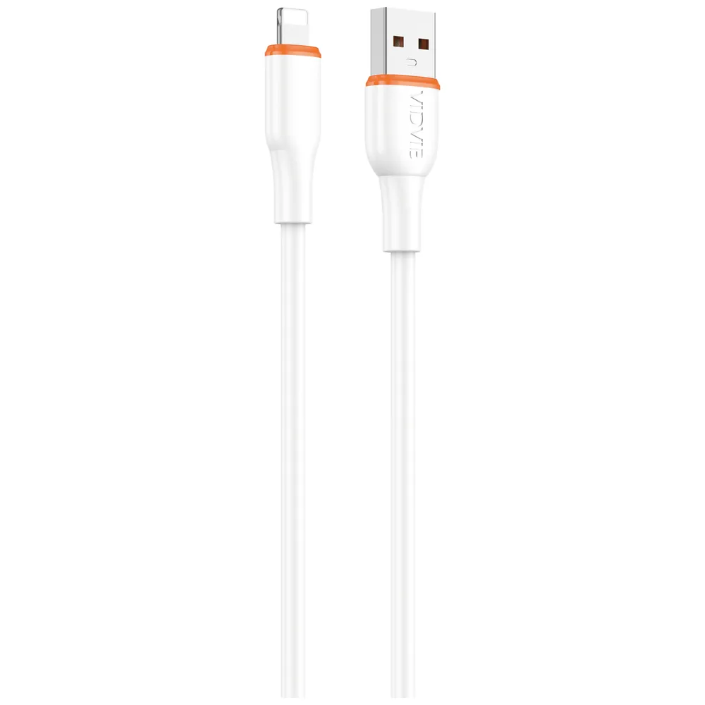 VIDVIE VIDVIE CB4031i - Cable USB-A To Lightning - 2.4 A - White 2.4 A