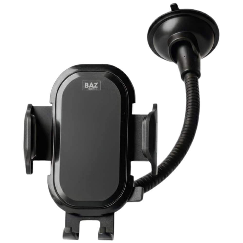 BAZ Car Phone Holder - Mounts to Windshield and Dashboard - 360 Degrees - Black 360 degrees – 33,000 IQD Iraq