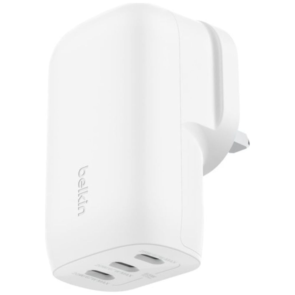 Belkin Belkin Wall Charger - 3-Port USB-C - 67W - White 67W – 41,750 IQD Iraq