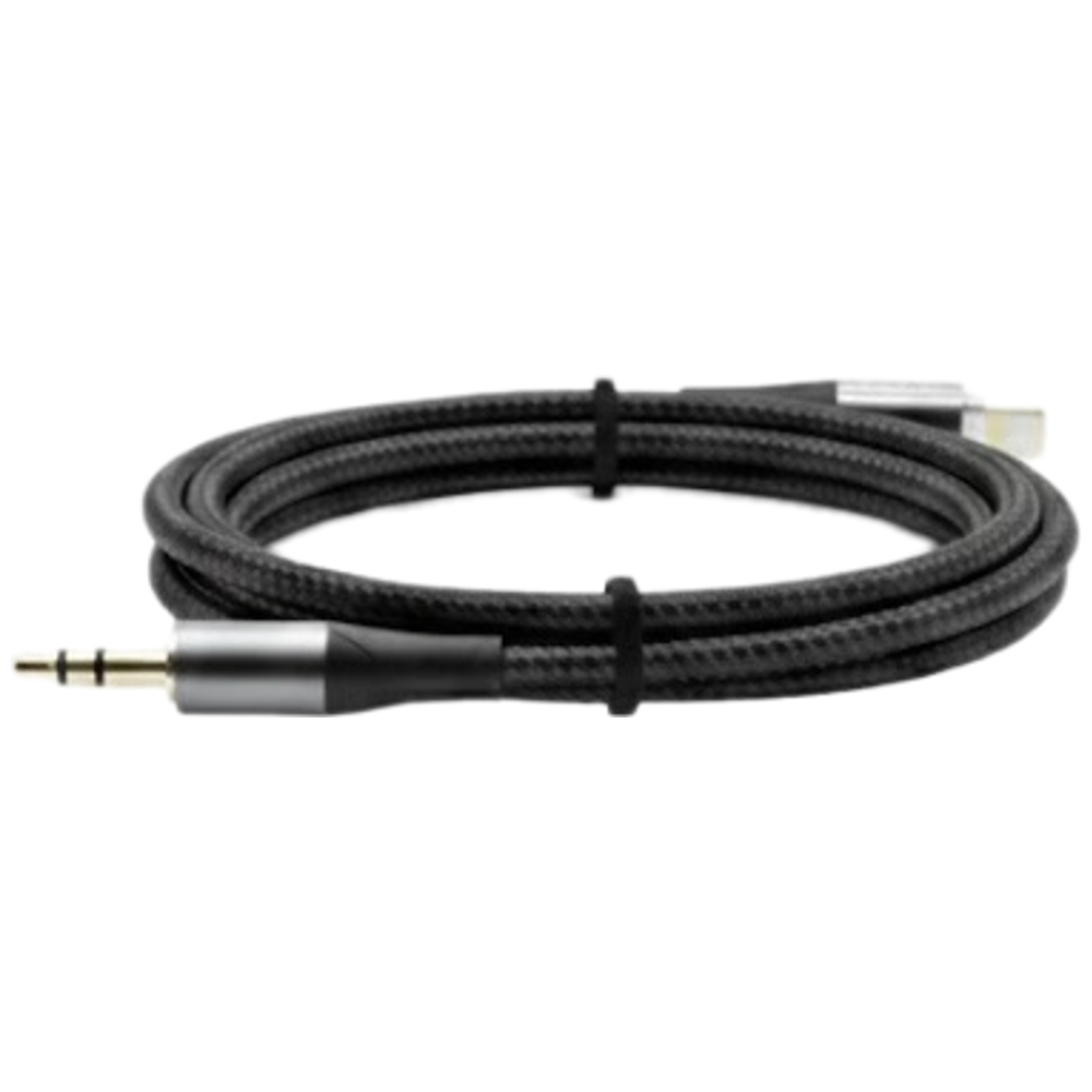 Allison Allison Lightning to AUX (3.5mm) Cable - 1 Meter Length - High-Definition Sound - Black 1m – 13,500 IQD Iraq