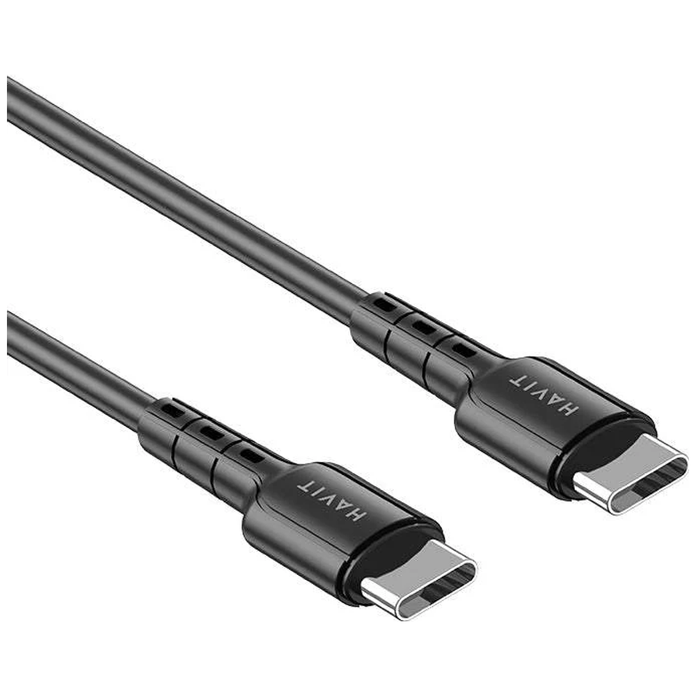 Havit Havit CB6235 - Cable USB-C To USB-C - 1 m - 60W - Black 1m, 60W – 10,000 IQD Iraq