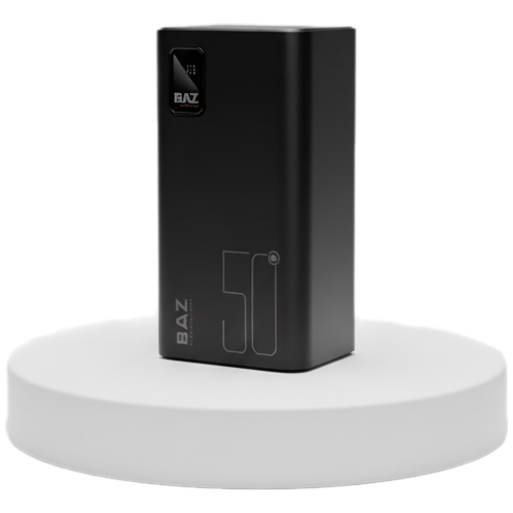 BAZ PS20W+QC22.5W FAST CHARGE – Power Bank – 5 output ports – Black – 119,000 IQD Iraq