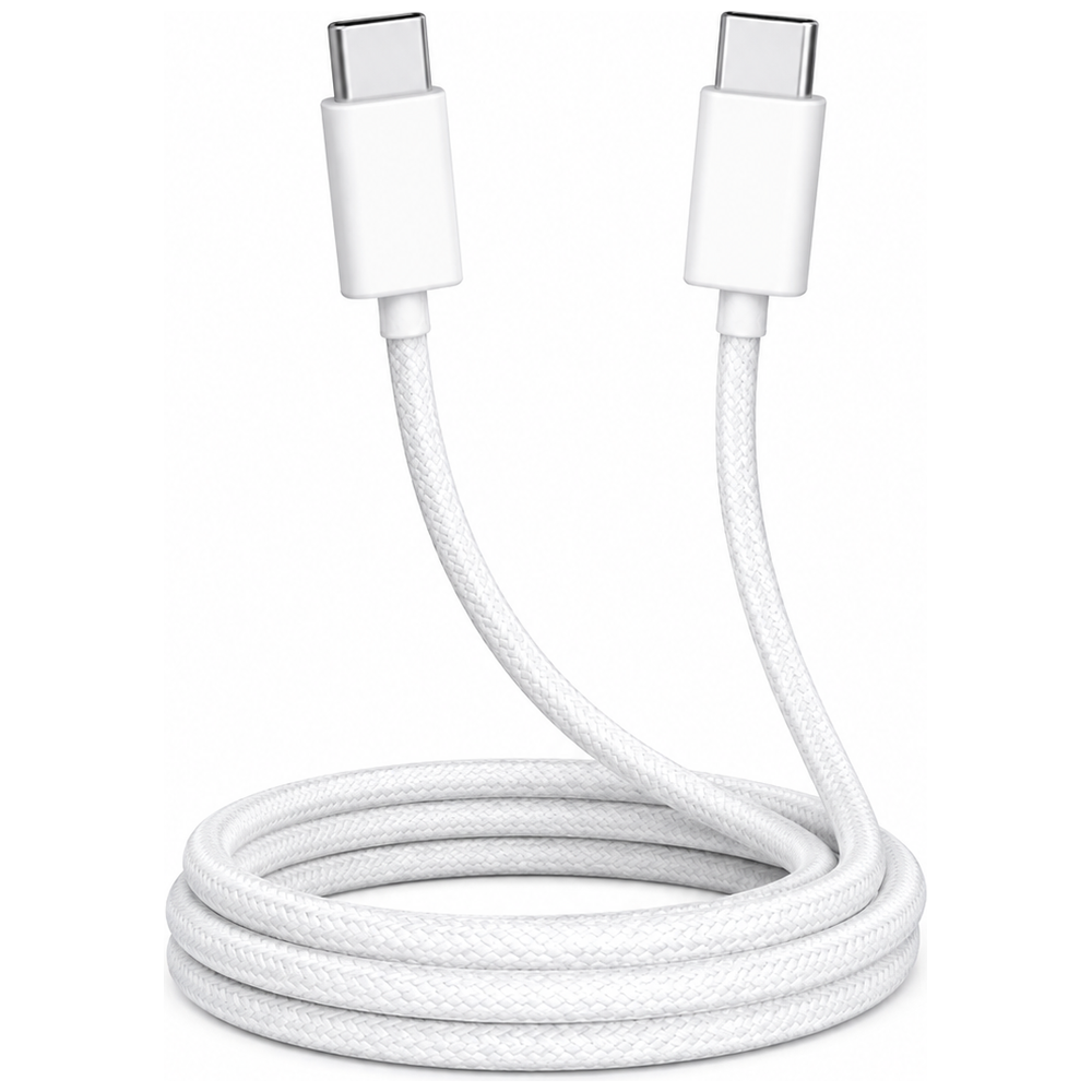 LDNIO LDNIO - USB-C to USB-C Cable - 1 m - 65W - White 1m, 65W – 15,000 IQD Iraq
