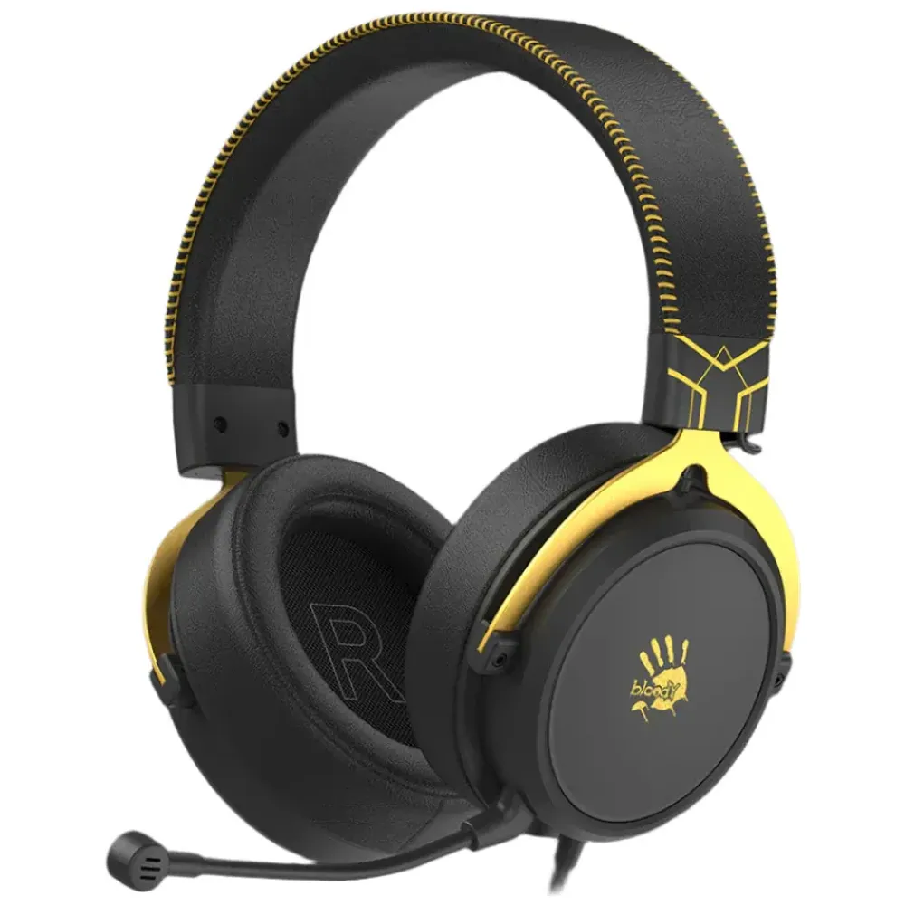 Bloody Bloody M590I - Wired Gaming Headset - 7.1 Surround Sound - 50mm Drivers - Lime 7.1 Surround