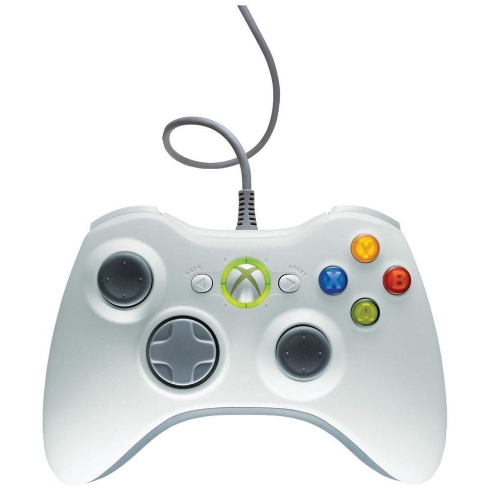 Microsoft XBOX 360 Wired Controller - White