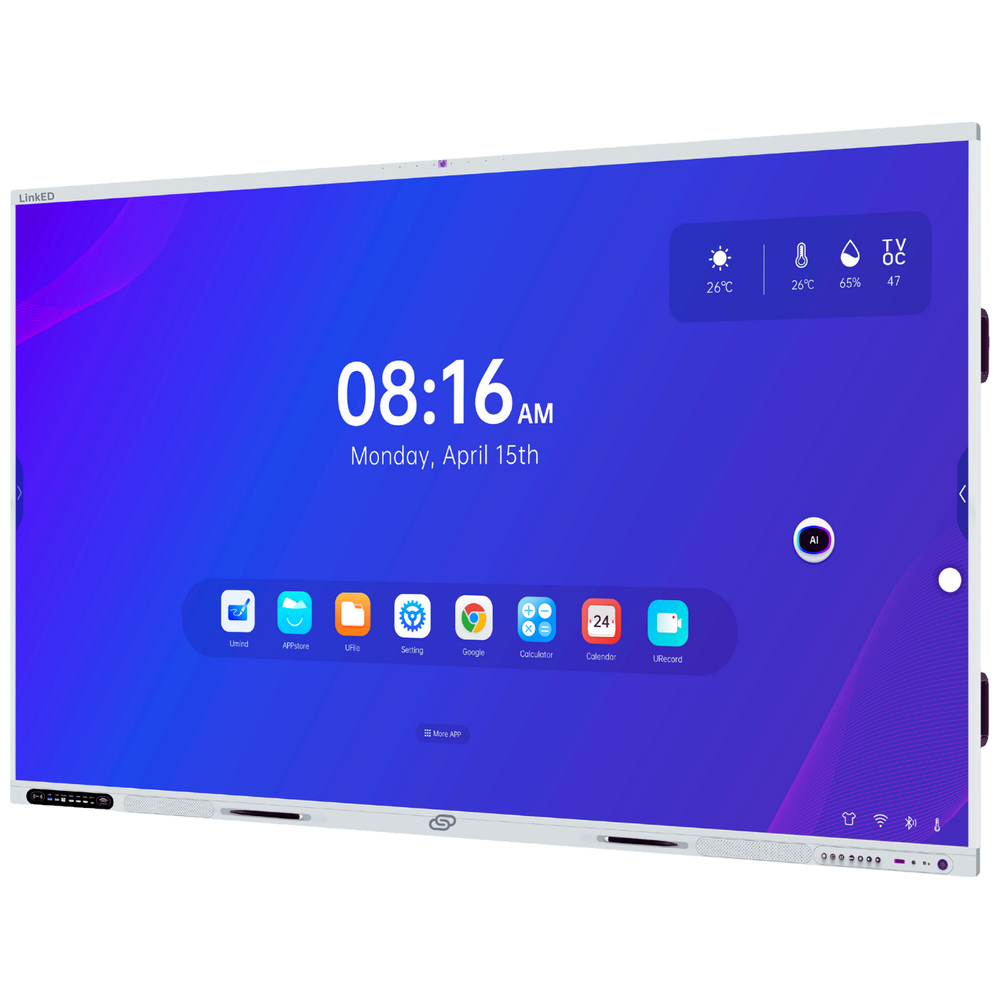 Prostar Interactive Display - 86-inch - 4K - 48MP Camera - 8 Microphones 86-inch – 2,970,000 IQD Iraq