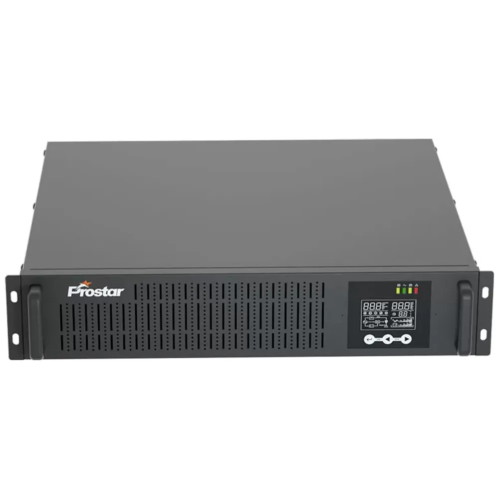 ProStar UPS Online - 1000VA - Minimum Voltage 150 V - Rackmount - Black 1000VA – 248,000 IQD Iraq