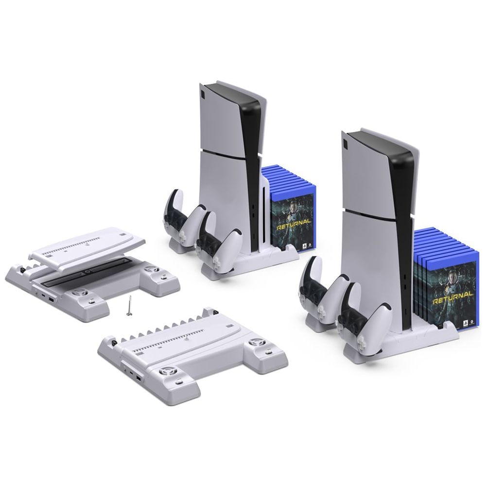 Dobe TP5-3537 Multlfunctiona Cooling Stand - White – 30,000 IQD Iraq