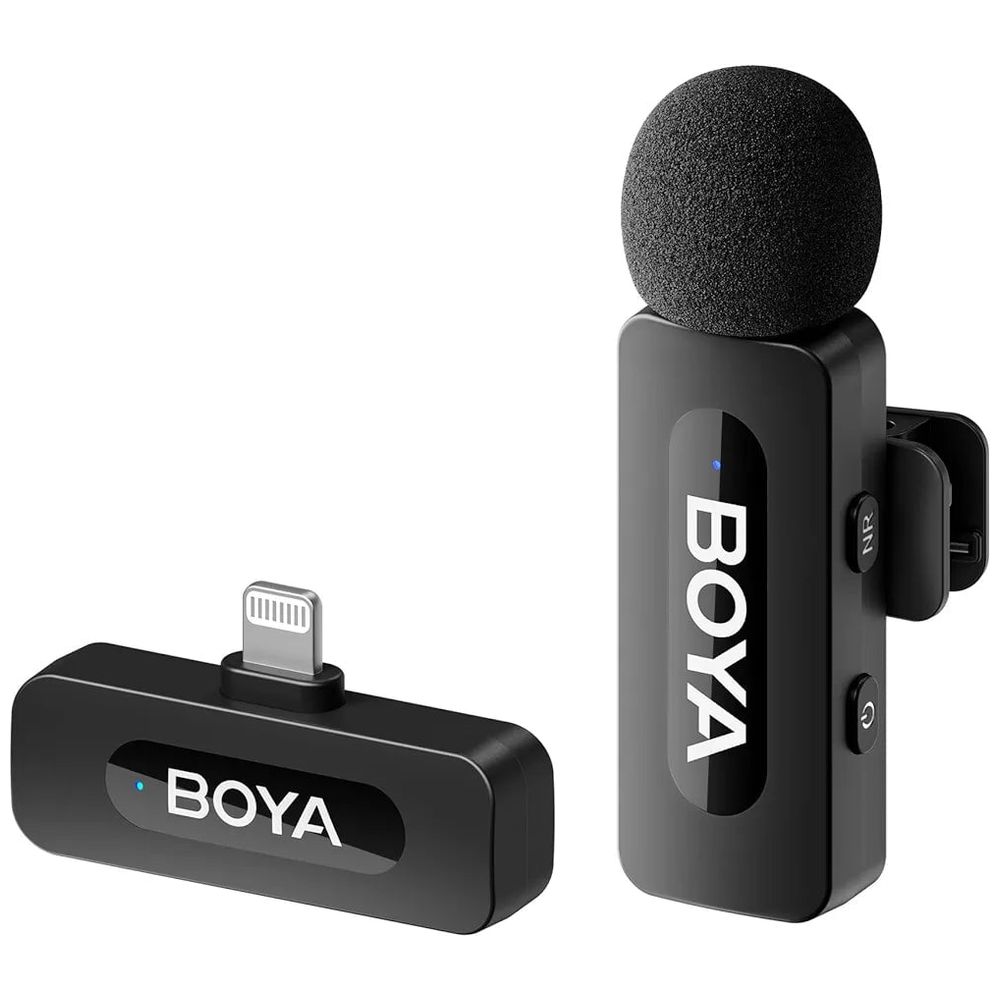 BOYA BY-V1 - Wireless Microphone - Dual Channel - Black