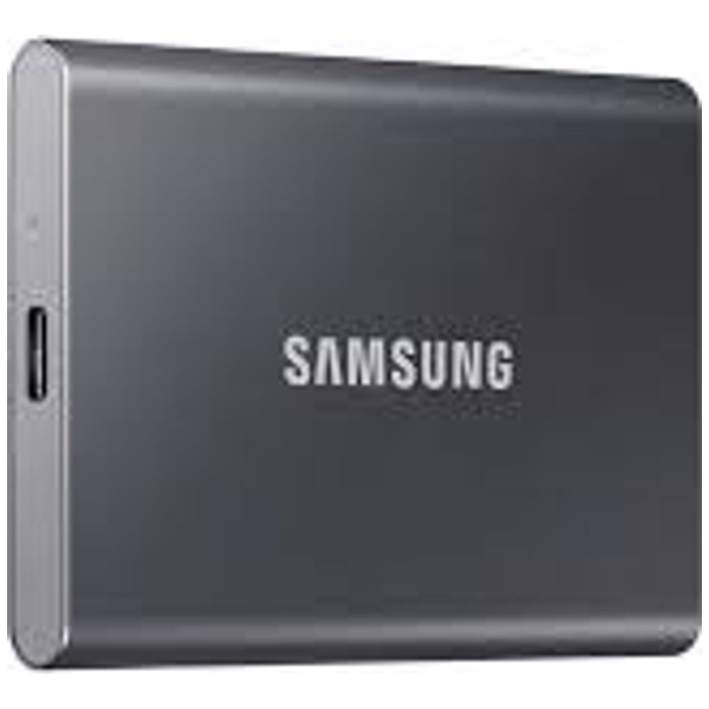 Samsung Samsung T7 SSD Portable External Storage Drive – 2TB Capacity, 1050MB/s Speed, USB 3.2 Gen 2, Reliable Gaming Storage - Gray 2TB 1050MB/s